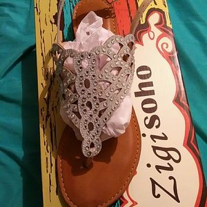 Silver sparkle shoes